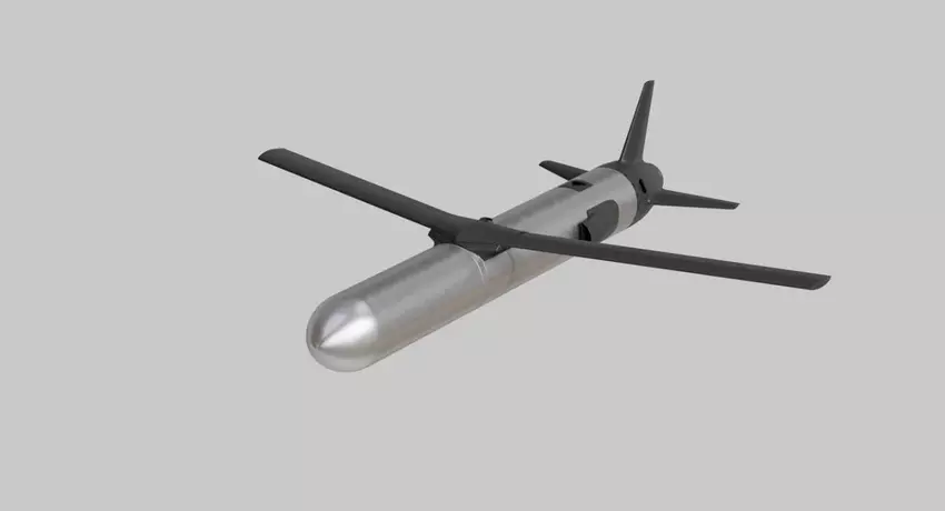 Die ukrainische Drohnenrakete Ruta. Illustration: Destinus