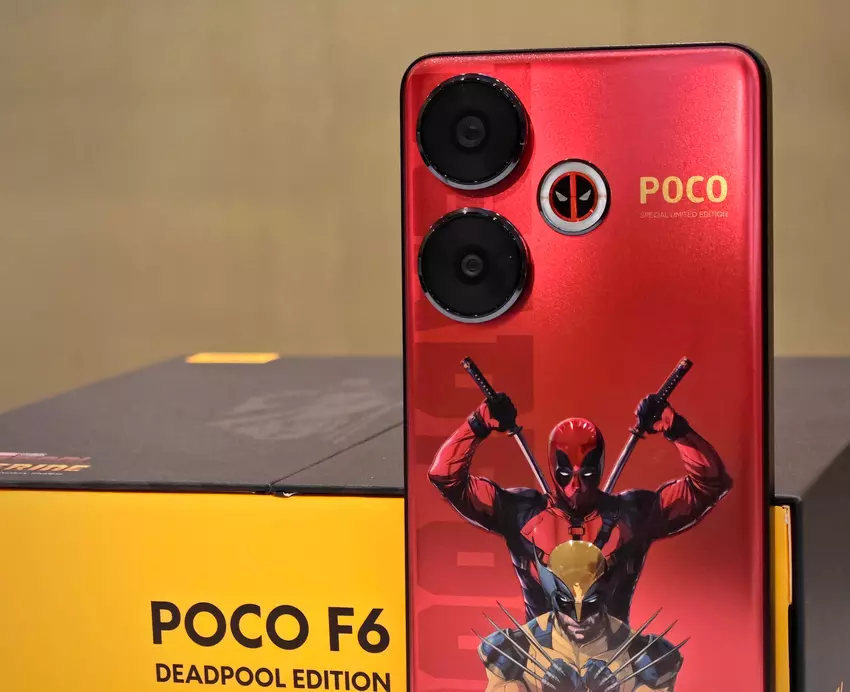 Xiaomi hat die POCO F6 Deadpool Edition vor der Ankündigung enthüllt