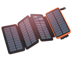 Hiluckey Solar Ladegerät Power Bank 25000mAh
