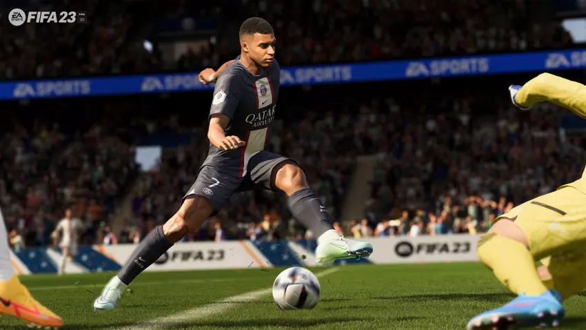 Weltfußballstars und normale Fans im Release-Trailer des neuen Simulators FIFA 23