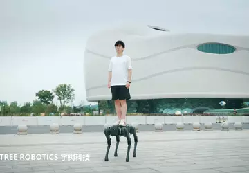 In China wurde der Roboterhund Unitree ...