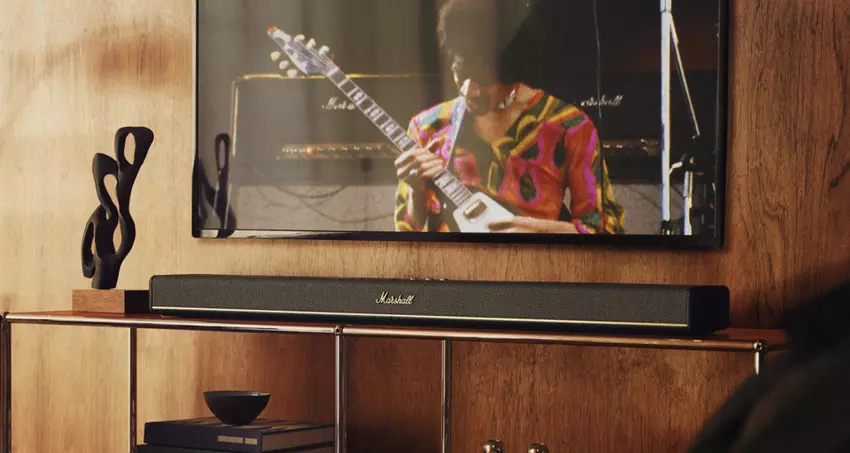 Marshall betritt den Markt für Soundbars: Das Unternehmen stellte die Heston 120 vor