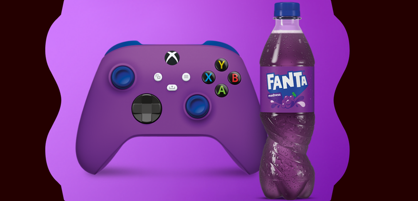 Xbox und Coca-Cola bringen eine Reihe von Controllern heraus, die von den beliebtesten Fanta-Geschmacksrichtungen wie Orange und Traube inspiriert sind