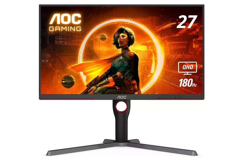 AOC Q27G3XMN debütiert außerhalb Chinas: 27-Zoll 2K QD-Mini LED-Monitor mit 180Hz Bildwiederholrate und einem Preis von 310$