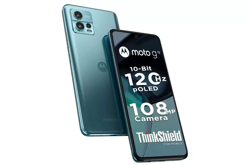 Moto G72: 120Hz OLED-Display, MediaTek Helio G99 Chip, 108 MP Kamera und 5000 mAh Akku für $232