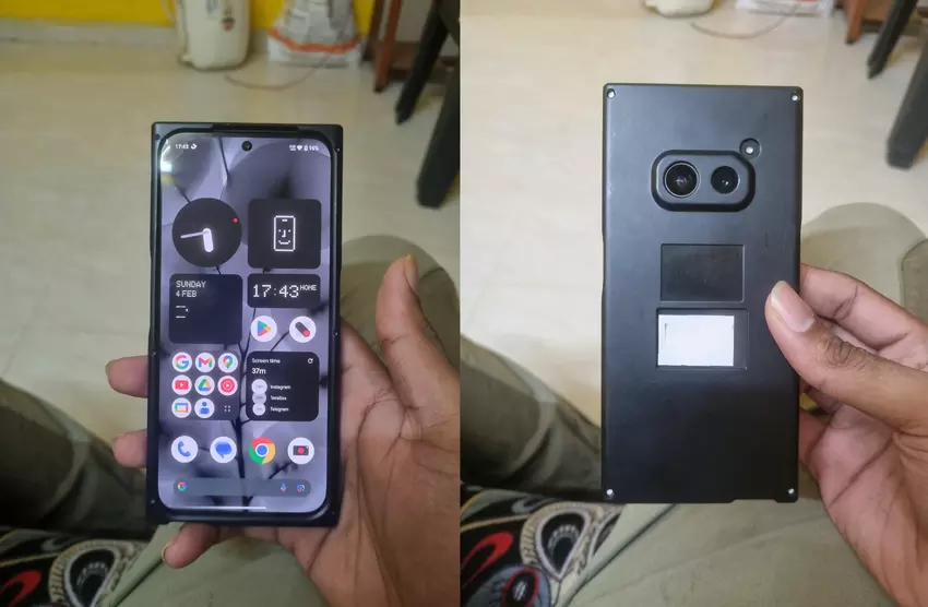Das Nothing Phone (2a) ist auf Fotos aufgetaucht, die ein flaches Display und zwei Kameras zeigen