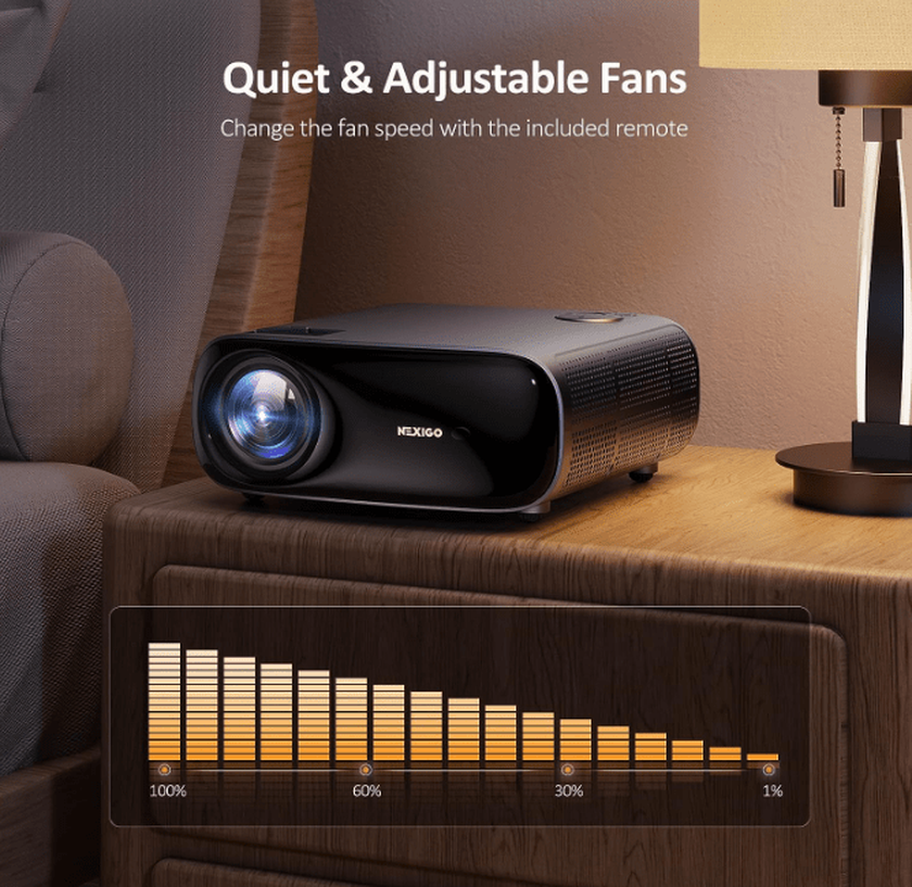 NexiGo PJ40 Smart-Projektor Bester NexiGo Beamer