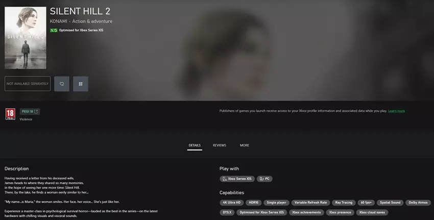 Silent Hill 2 Remake Bild