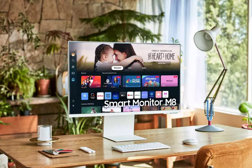 Samsung hat neue Smart Monitore mit Bildschirmen bis zu 43 Zoll, eingebauten Lautsprechern, SlimFit-Kamera und Workout-Tracker-Funktion vorgestellt