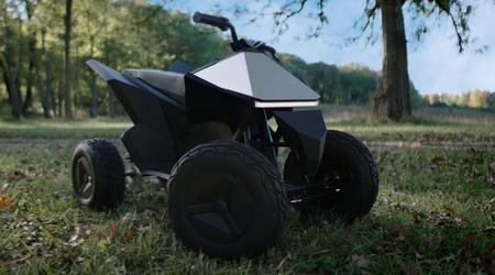 Tesla stellt Cyberquad for Kids vor, ein Elektro-ATV im Cybertruck-Stil für Kinder