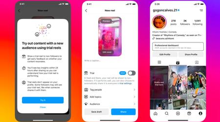 Instagram führt "Testreels" ein, die von den Followern nicht gesehen werden können