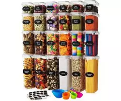 Chef's Path luftdichte Frischhaltedosen mit Deckel