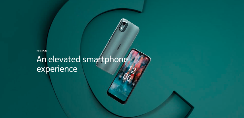 Nokia C12: Budget-Smartphone mit Android 12 Go Edition und herausnehmbarem 3000-mAh-Akku für 119 Euro