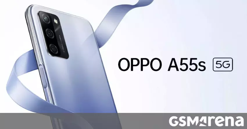 Oppo A55s 5G vorgestellt – eine günstigere A55 5G-Version