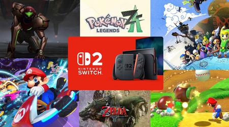 Eine vollständige Liste der angekündigten Spiele, die zwischen 2025 und 2026 für Nintendo Switch 2 erscheinen