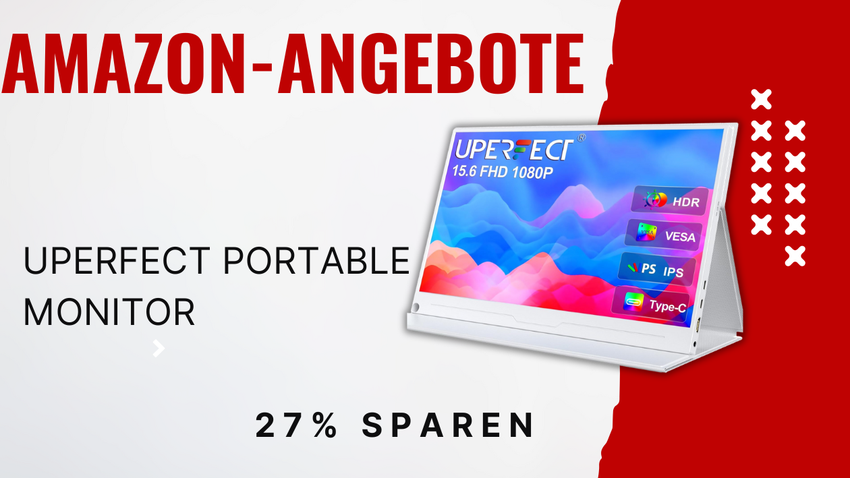 UPERFECT Portable Full HD Monitor – Jetzt 40€ günstiger!