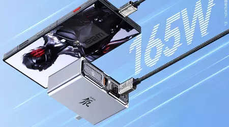 Nubia hat das Red Magic GaN-Ladegerät mit vier USB-Anschlüssen und 165 W Leistung für 48 $ vorgestellt