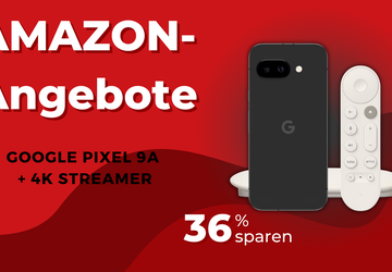 Google Pixel 9a mit Google TV ...