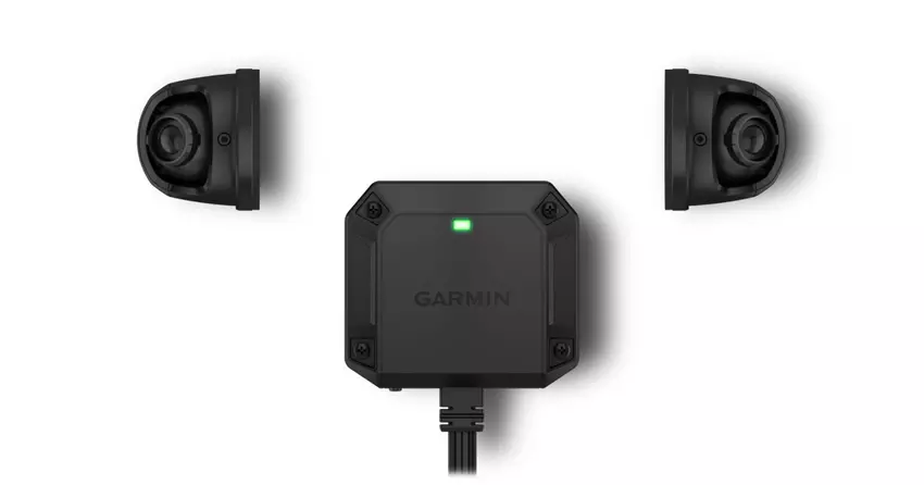 Verpackung des dēzl DualView von Garmin