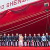 BYD Shenzhen Schiff mit Autos an Bord