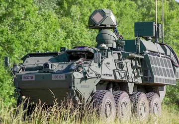 Stryker-Panzertransporter erhalten eine 50W DE M-SHORAD-Laserwaffe ...