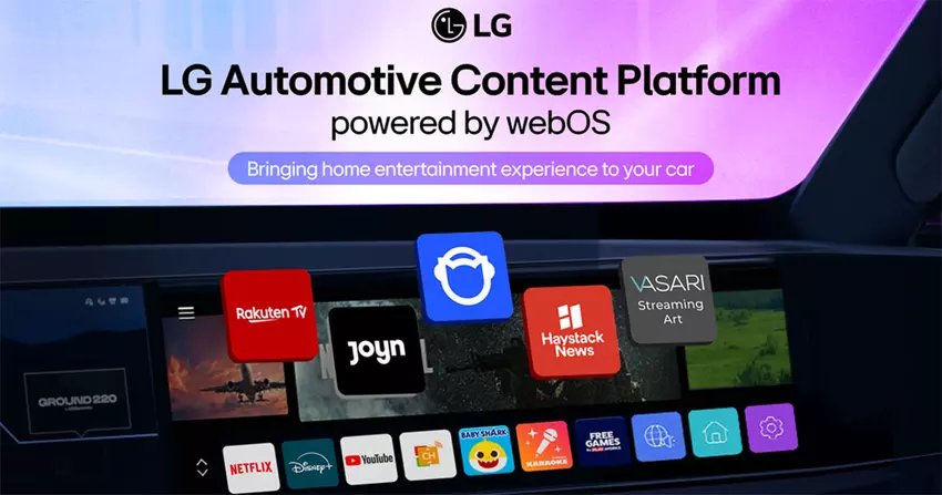 LG bringt seine eigene Streaming-Plattform in die europäischen Modelle von Kia