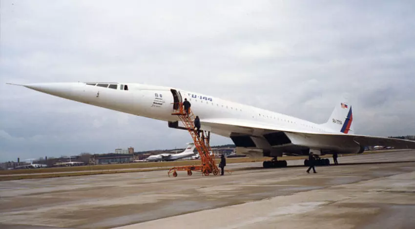 Tu-144 fliegendes Labor