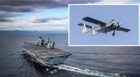 Das Vereinigte Königreich hat auf seinem größten Flugzeugträger, der 3,85 Milliarden Dollar teuren HMS Prince of Whales, die Frachtlieferung mit einer HCMC-Drohne getestet.