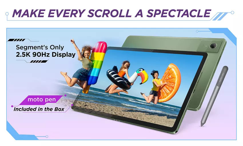 Motorola hat offiziell ein neues Tablet vorgestellt - Moto Pad 60 Neo