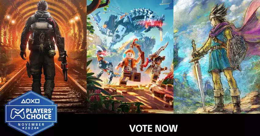 Die Abstimmung über das beste Spiel im November hat auf der PlayStation-Website begonnen