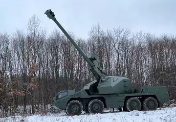 Die ukrainischen Grenzschützer führen das neueste ...