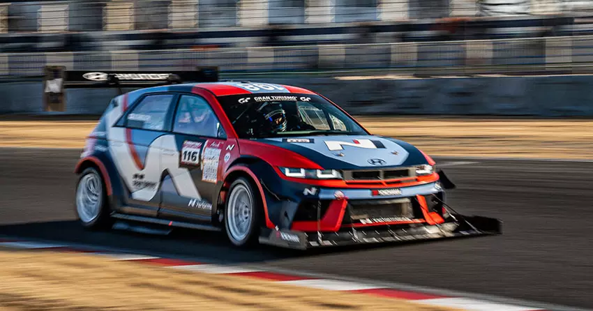 Hyundai IONIQ 5 N TA Spec stellt auf einer Rennstrecke in Japan einen Rekord unter den Elektroautos auf