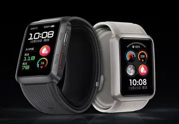 Die Huawei Watch D mit Blutdruckmessfunktion, ...