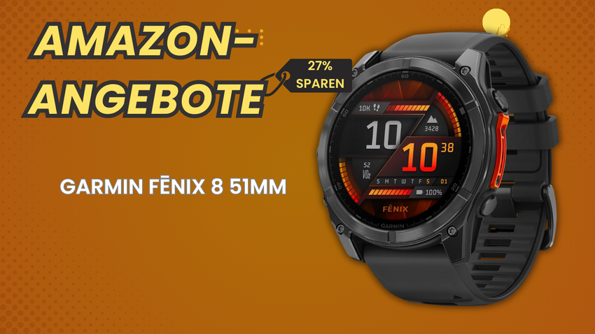 Garmin fēnix 8 51mm – Mega-Deal mit 298€ Rabatt!