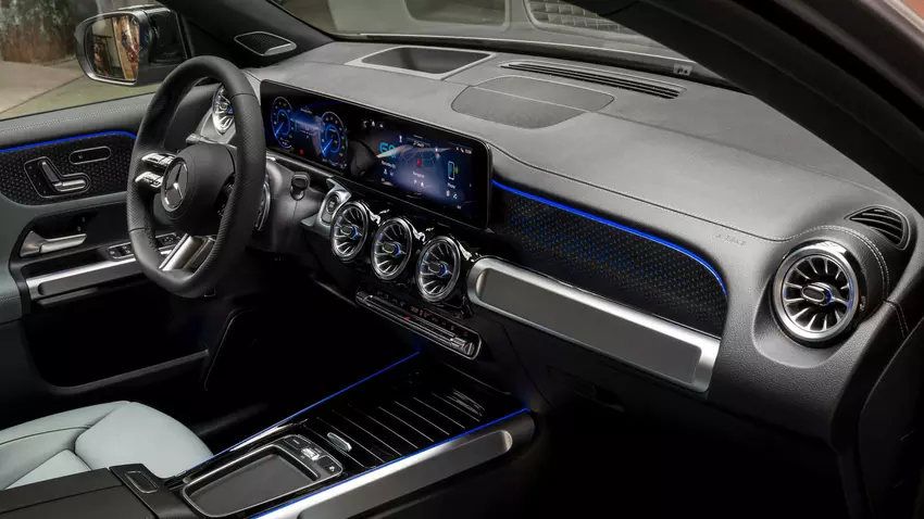 Innenraum des Mercedes-Benz EQB. Foto