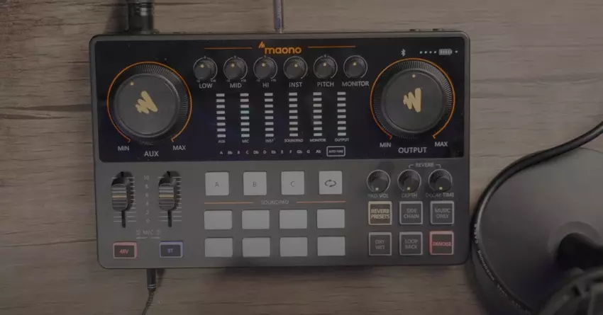 MAONO bester Mixer für Podcasting