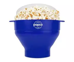 Zusammenklappbarer Mikrowellen-Popcorn-Maker aus Silikon