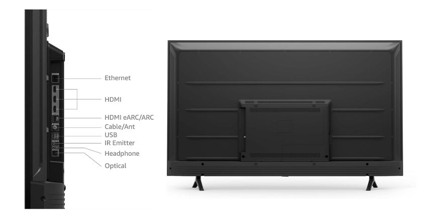 Amazon Fire TV 55-Zoll beste smart-tv mit internetbrowser