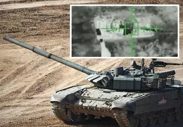 Ukrainischer Drohnenbomber warf Granaten auf russischen ...