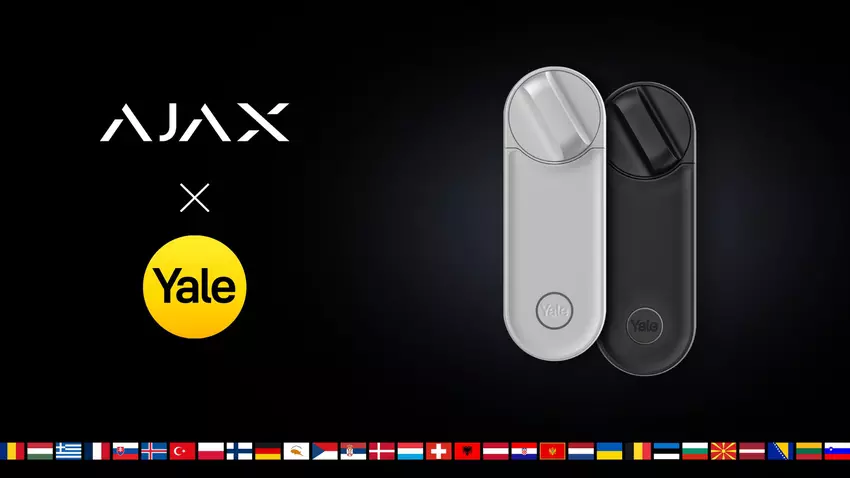 Ajax Systems und Yale erweitern ihre Partnerschaft: Kunden in 30 Ländern können jetzt Yale Schlösser mit vollem Support nutzen