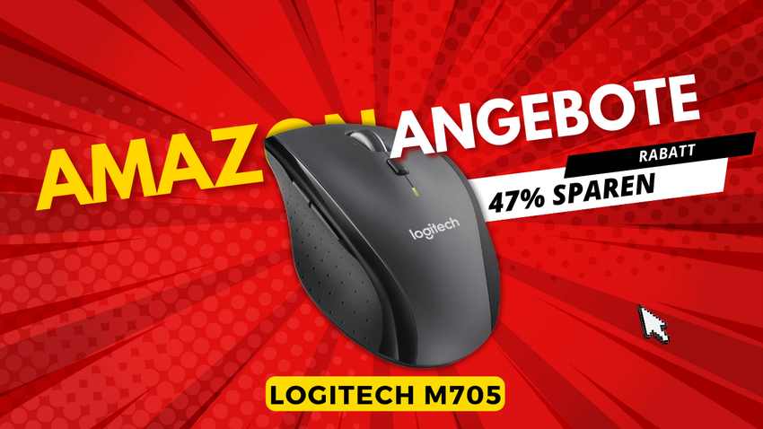 Logitech M705 Marathon Maus – Jetzt 25€ günstiger!