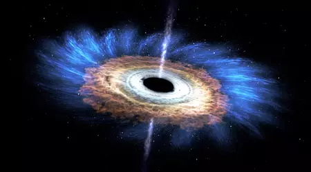Das supermassive schwarze Loch im Zentrum unserer Galaxie zerreißt und verschlingt ein unbekanntes Objekt X7 mit einer Masse von etwa 50 Erdmassen und einer Geschwindigkeit von 4 Millionen km/h