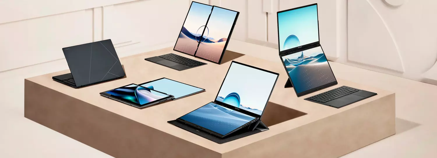 ASUS Zenbook Duo (2024): das erste Notebook der Welt mit zwei OLED-Touchscreens und Bluetooth-Tastatur