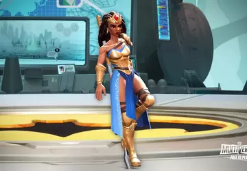 Nubia, die Königin der Amazonen, ist ...