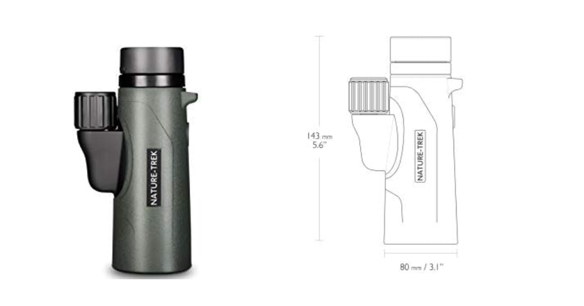 Nature-Trek 10x42 bestes monokular für fernsicht