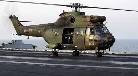 Britische Puma-Hubschrauber absolvieren letzten Flug nach 50 Jahren Betrieb