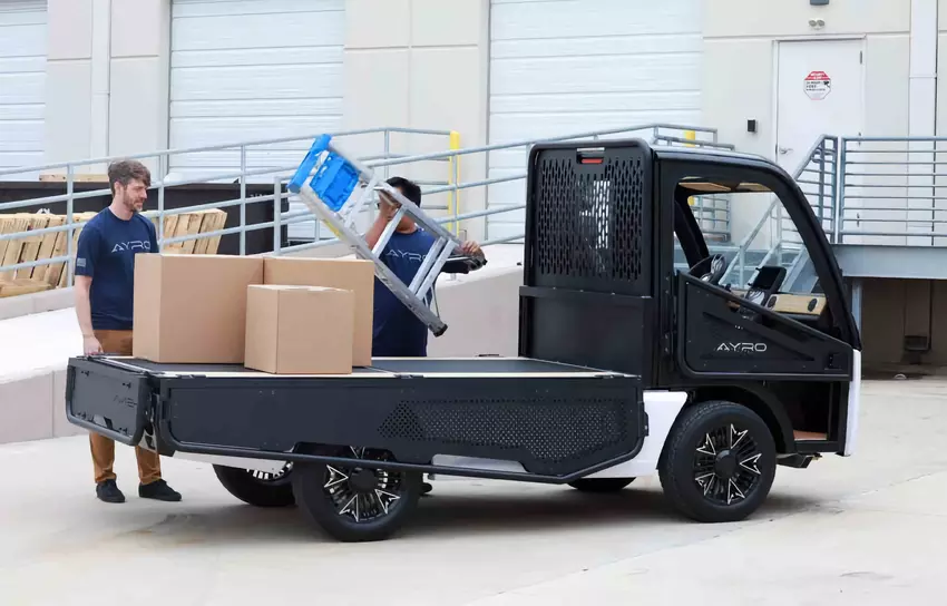 AYRO hat eine Vorbestellung für den Vanish eröffnet: ein kompakter amerikanischer Elektro-LKW mit modularem Design