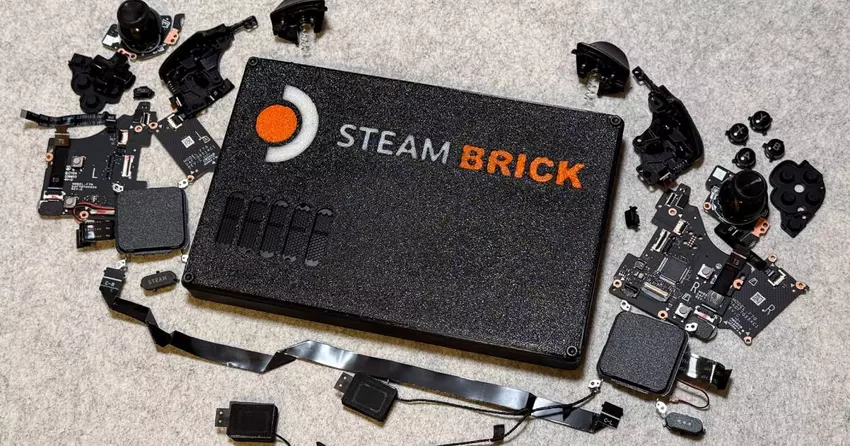 Enthusiast verwandelt Steam Deck in Steam Brick: Konsole jetzt ohne Bildschirm und Controller