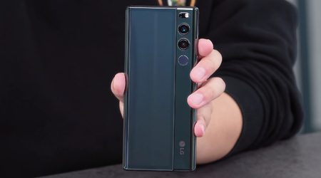 Abgebrochene LG Rollable Smartphone mit rollbarem Display wurde in dem Video gezeigt