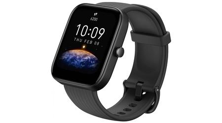 Amazfit Bip 3: 1,69-Zoll-LCD-Display, SpO2-Sensor, GPS und Autonomie bis zu 14 Tage unter 60 $